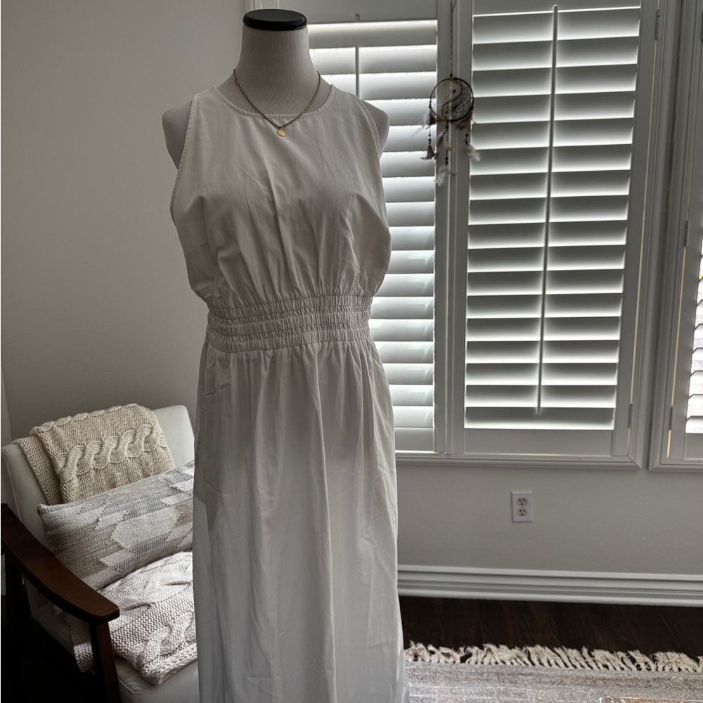 A New Day by Target Elegant White Sleeveless Dress
